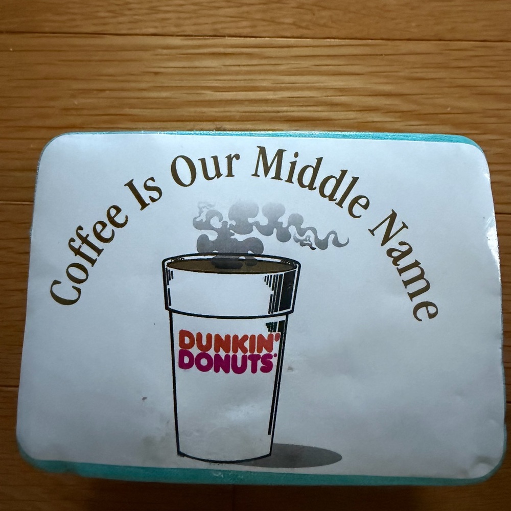 Vintage Dunkin’ Donuts Compressed T-Shirt NIP NWT